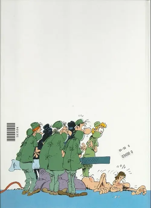 Verso de l'album Les Femmes en Blanc Tome 18 Opération duo des nonnes