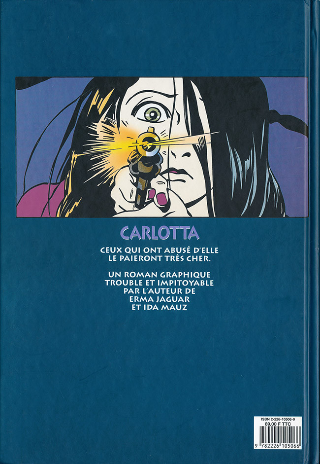 Verso de l'album Carlotta