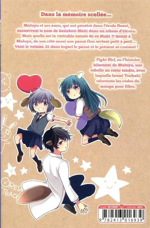 Verso de l'album Fight Girl 25