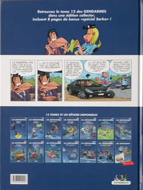 Verso de l'album Les Gendarmes Tome 12 Tête à clic !