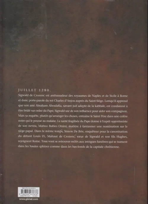 Verso de l'album Les Aigles décapitées Tome 30 L'ambassadeur