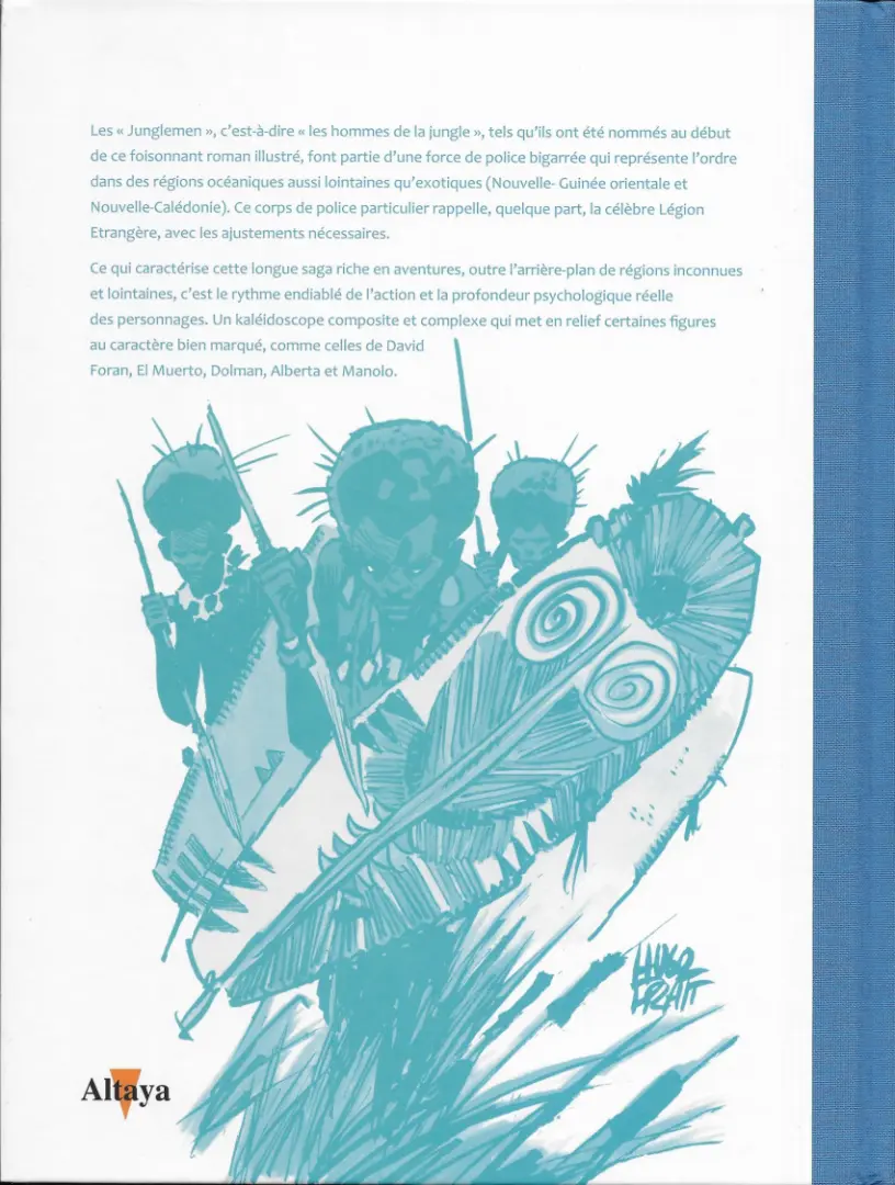 Verso de l'album Tout Pratt Tome 63 Junglemen