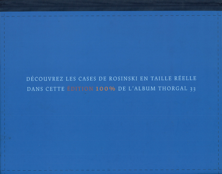 Verso de l'album Thorgal Tome 33 Le Bateau-Sabre