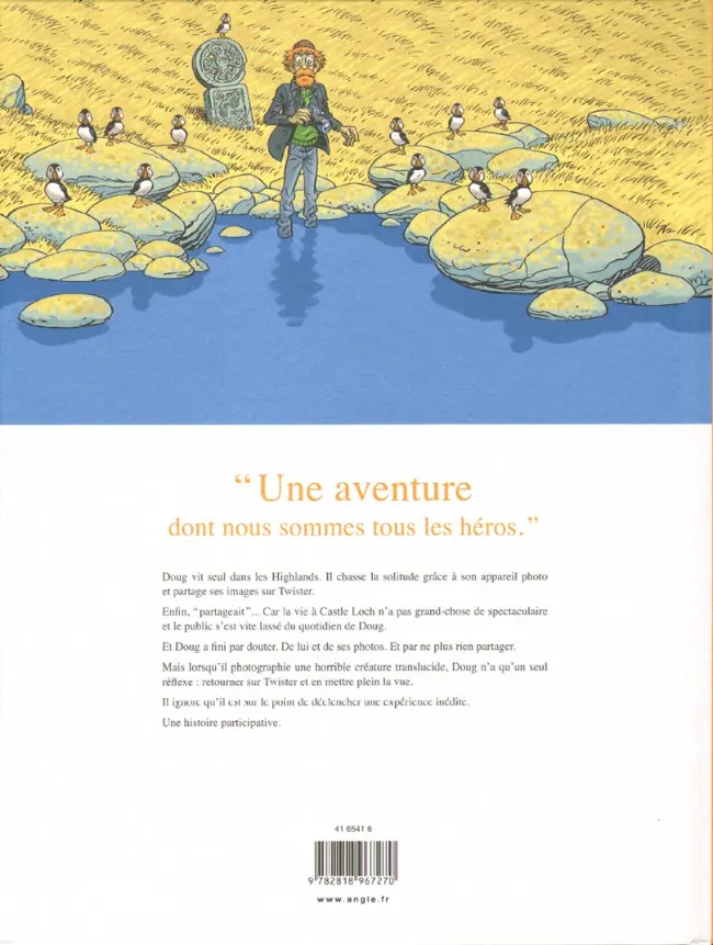 Verso de l'album #NOUVEAUCONTACT_