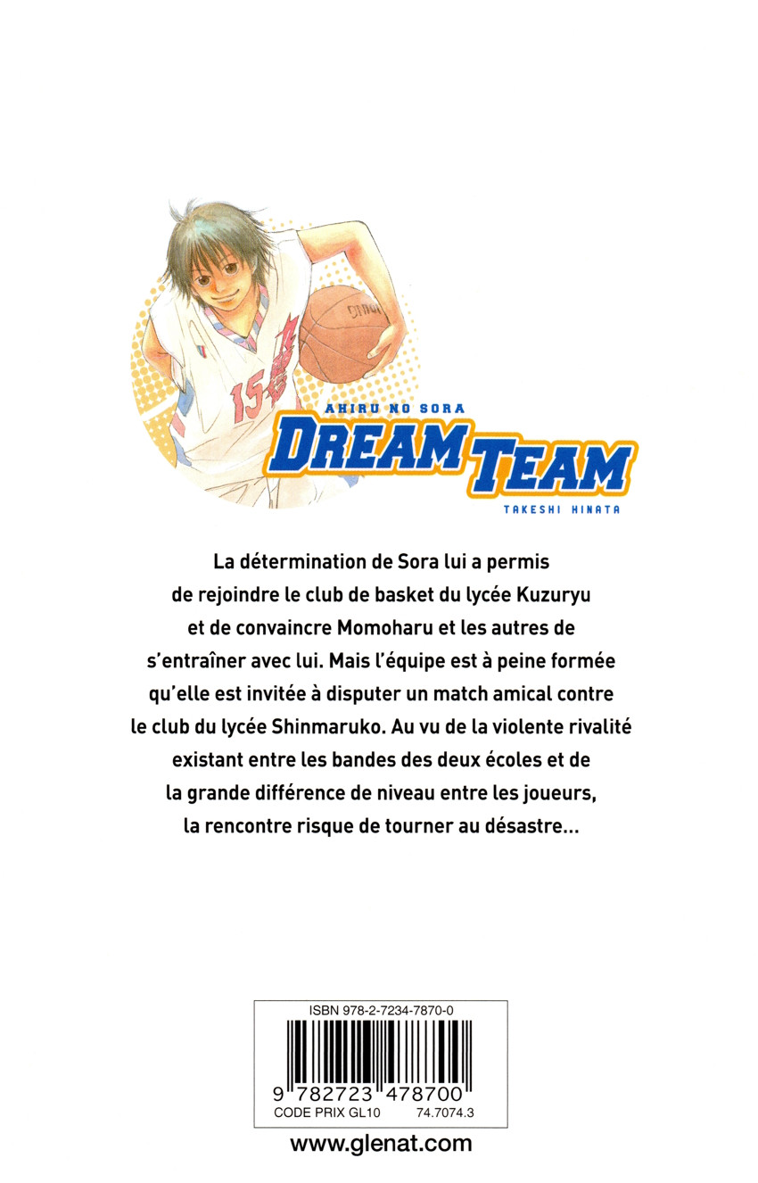 Verso de l'album Dream Team 2