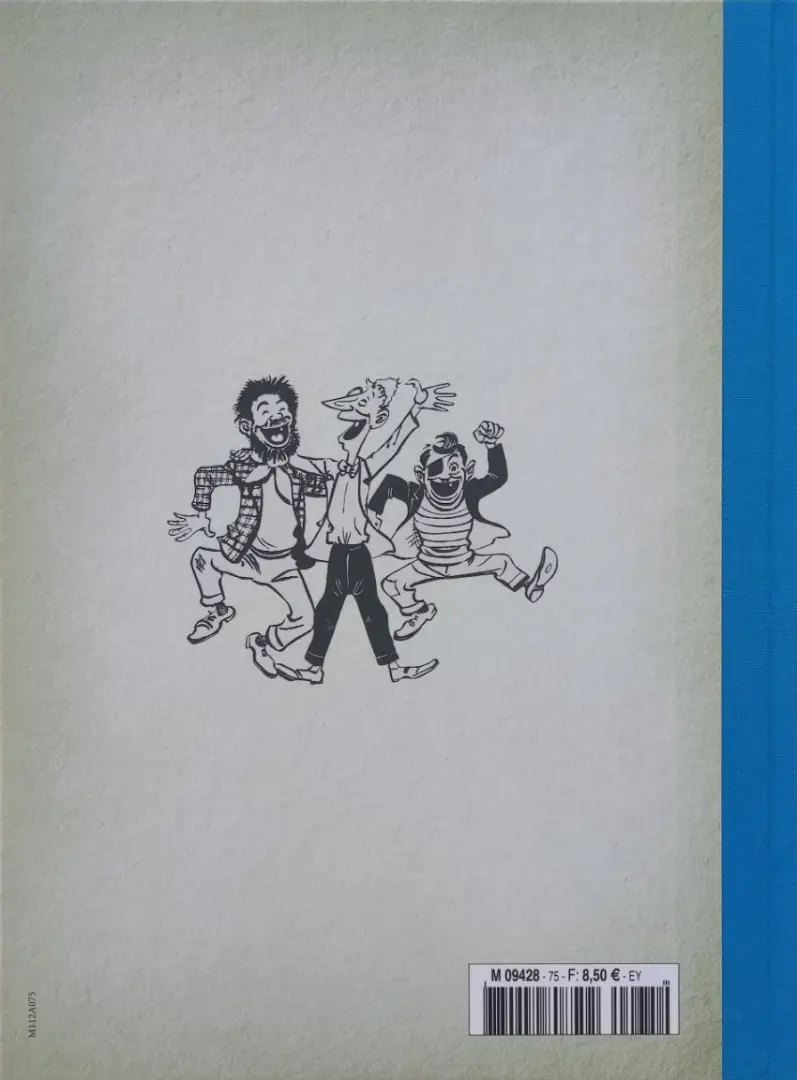 Verso de l'album Les Pieds Nickelés - La collection Tome 75 Attractions sensationnelles