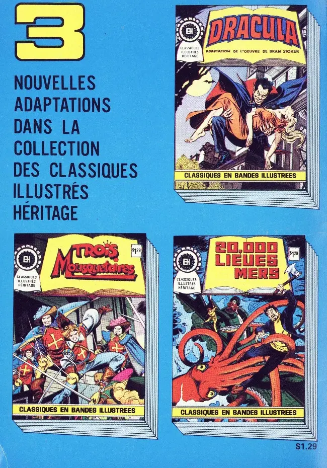 Verso de l'album Classiques illustrés Tome 5 Explorations dans le temps