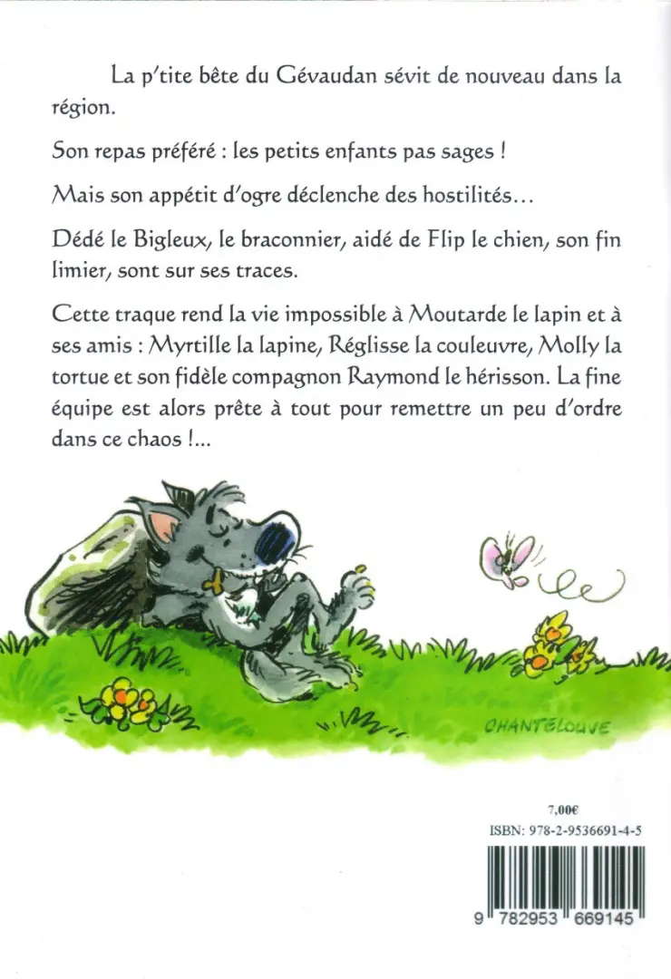 Verso de l'album La p'tite bête du Gévaudan N° 1