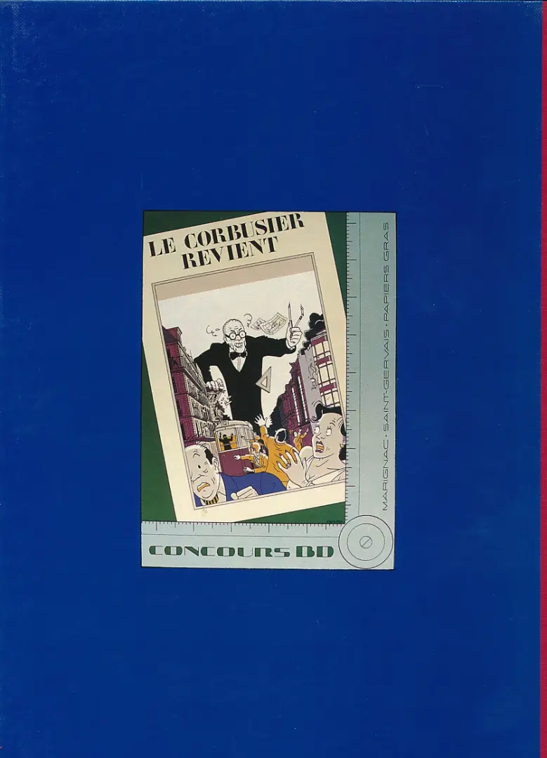Verso de l'album Le Corbusier revient