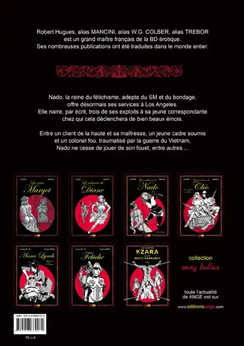 Verso de l'album Les Confidences de Nado Los Angeles