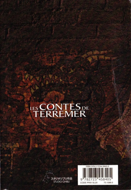 Verso de l'album Les Contes de Terremer 4 Les Contes de Terremer 4