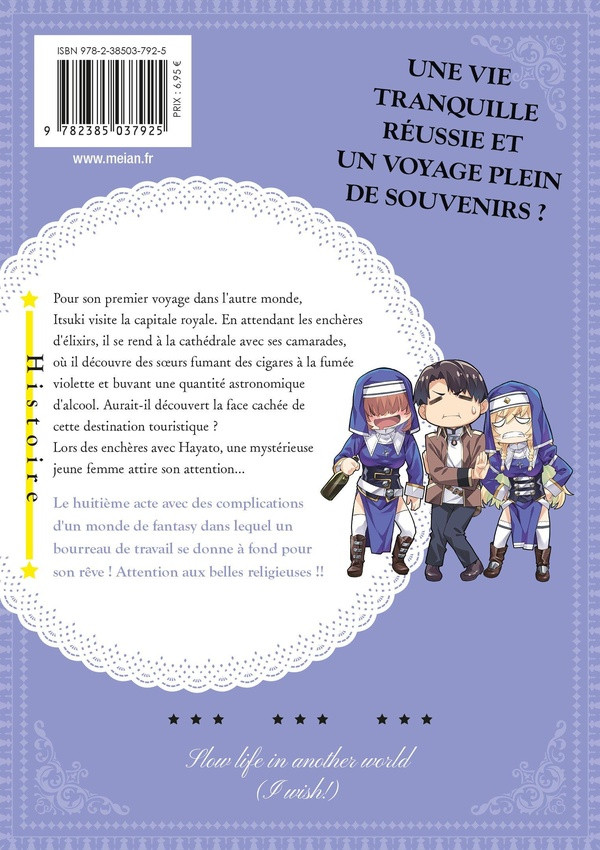 Verso de l'album Slow Life in Another World (I Wish !) 8