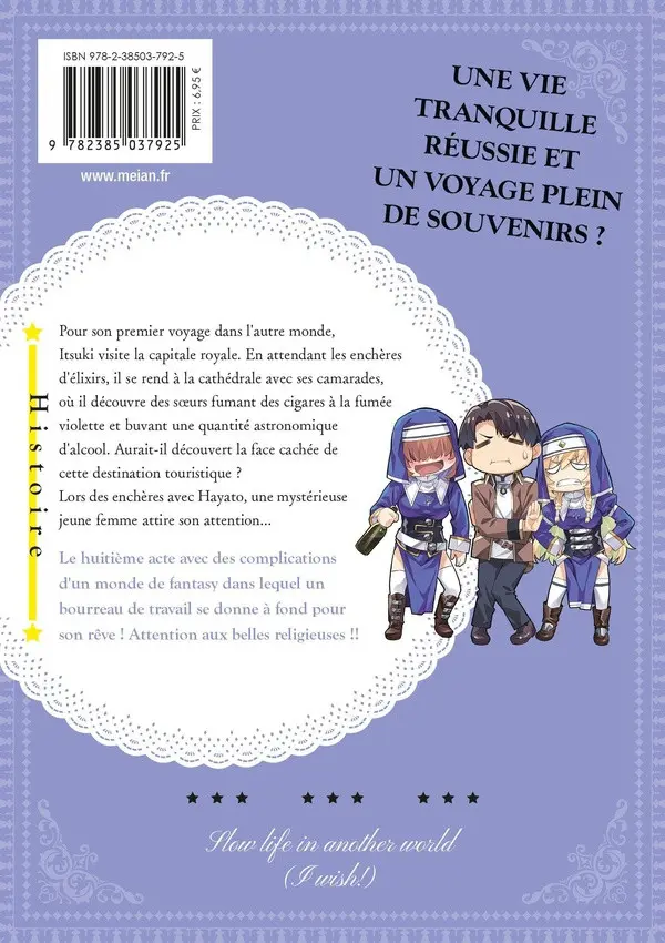 Verso de l'album Slow Life in Another World (I Wish !) 8