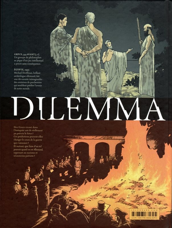 Verso de l'album Dilemma Dilemma - Version A