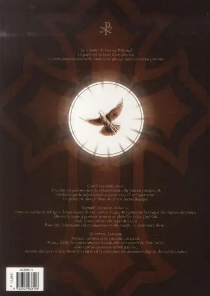 Verso de l'album Dogma Tome 3 Le Ciel n'a pas d'importance