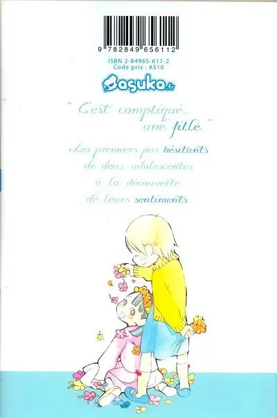 Verso de l'album Fleurs bleues 1