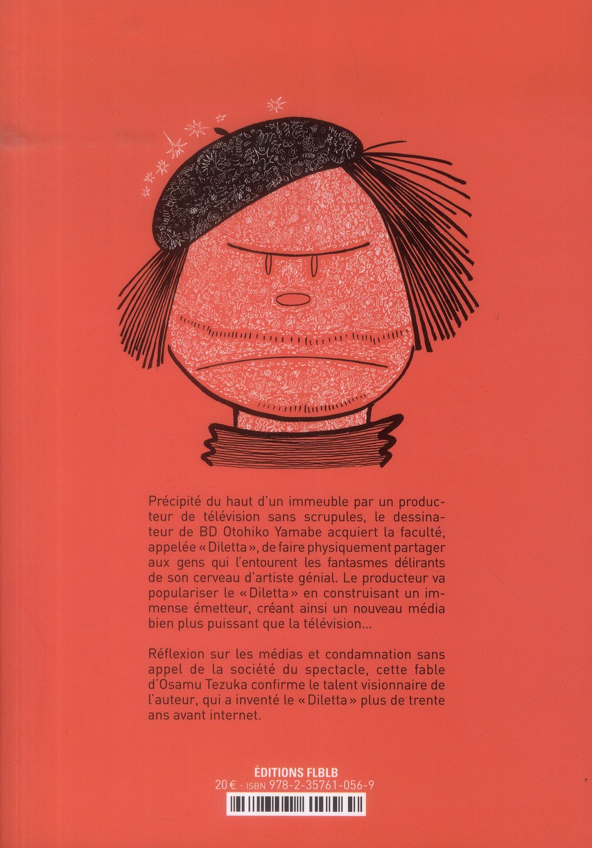 Verso de l'album La Grande pagaille du diletta