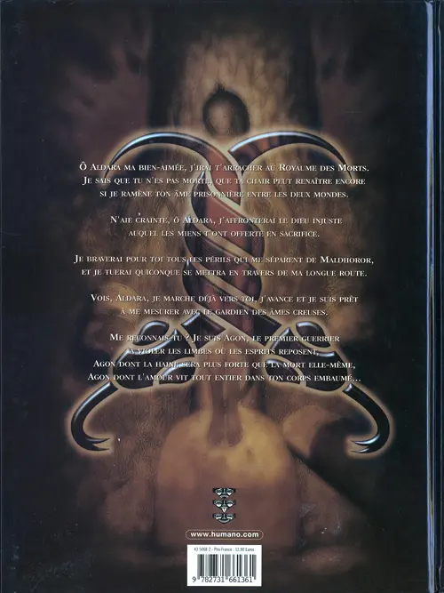 Verso de l'album Les Hérésiarques Tome 2 Les sentiers invisibles