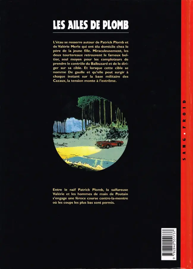 Verso de l'album Les Ailes de Plomb Tome 2 Le vol du Balbuzard