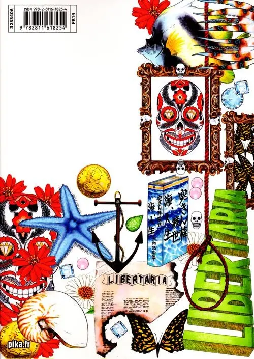Verso de l'album Maiwai 7 L'île des pirates