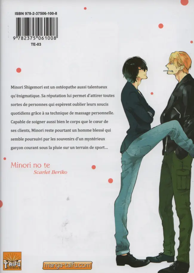 Verso de l'album Minori no te