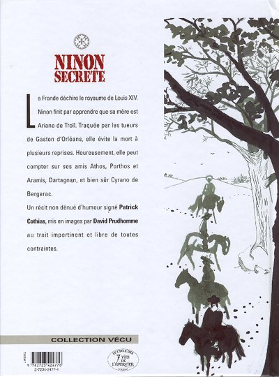 Verso de l'album Ninon Secrète Tome 5 Carnages