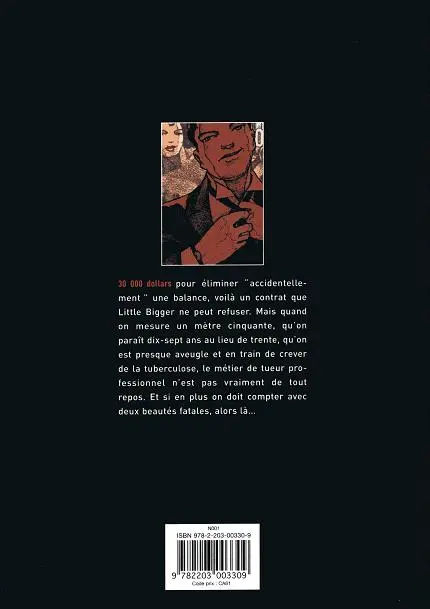 Verso de l'album Nuit de fureur