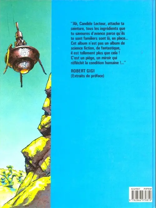 Verso de l'album Opus 4