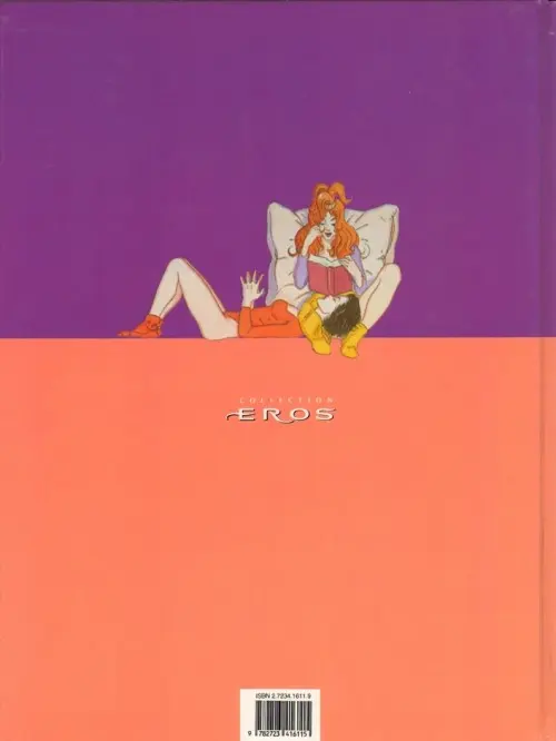 Verso de l'album Les Plaisirs de Saturnin