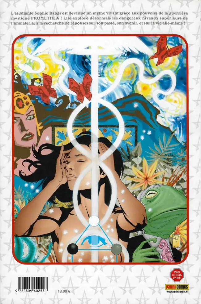Verso de l'album Promethea 5