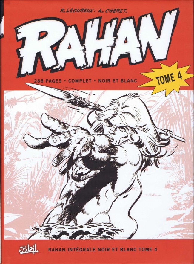 Couverture de l'album Rahan Intégrale noir et blanc Tome 4