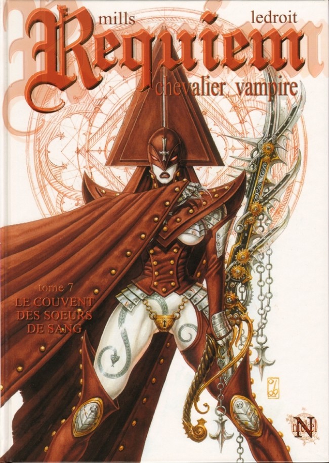 Couverture de l'album Requiem Chevalier Vampire Tome 7 Le couvent des sœurs de sang