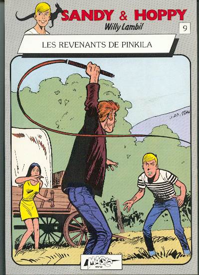 Couverture de l'album Sandy & Hoppy 9 Les revenants de Pinkila