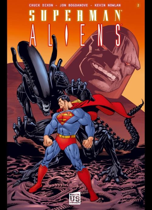 Couverture de l'album Superman / Aliens Tome 2 Superman Aliens