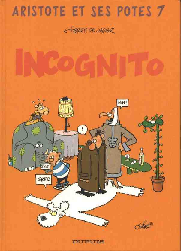 Couverture de l'album Aristote et ses Potes Tome 7 Incognito