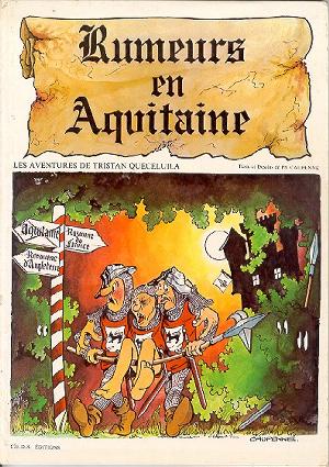 Couverture de l'album Les Aventures de Tristan Queceluila Tome 1 Rumeurs en Aquitaine