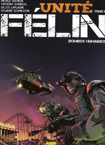 Couverture de l'album Unité Félin Tome 5 Bombes Humaines