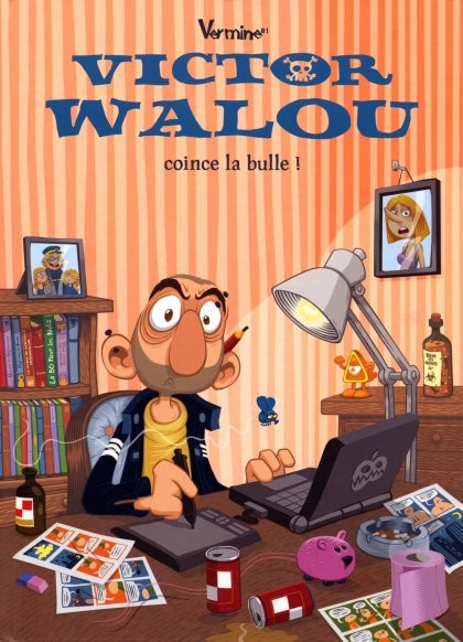 Couverture de l'album Victor Walou Tome 1 Victor Walou coince la bulle