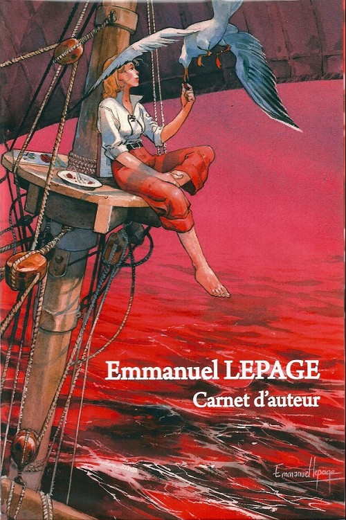 Couverture de l'album Carnet d'auteur Emmanuel Lepage