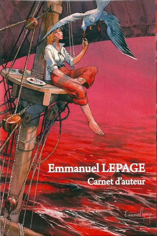 Couverture de l'album Carnet d'auteur Emmanuel Lepage