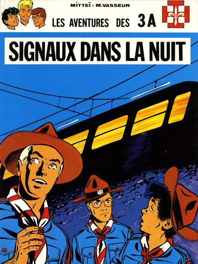 Couverture de l'album Les aventures des 3 A Tome 4 Signaux dans la nuit