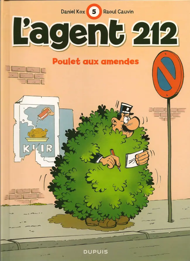 Couverture de l'album L'Agent 212 Tome 5 Poulet aux amendes
