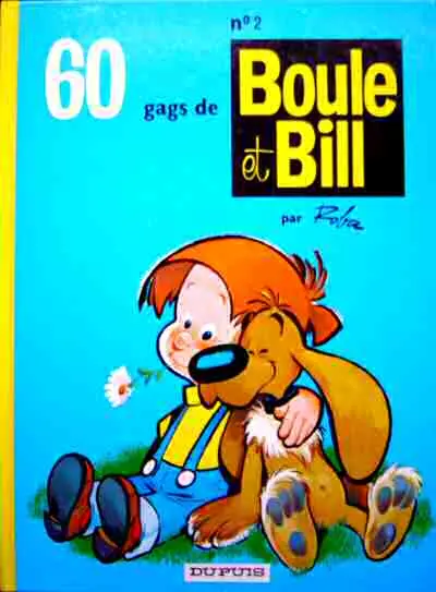 Couverture de l'album Boule & Bill Tome 2 60 gags de Boule et Bill