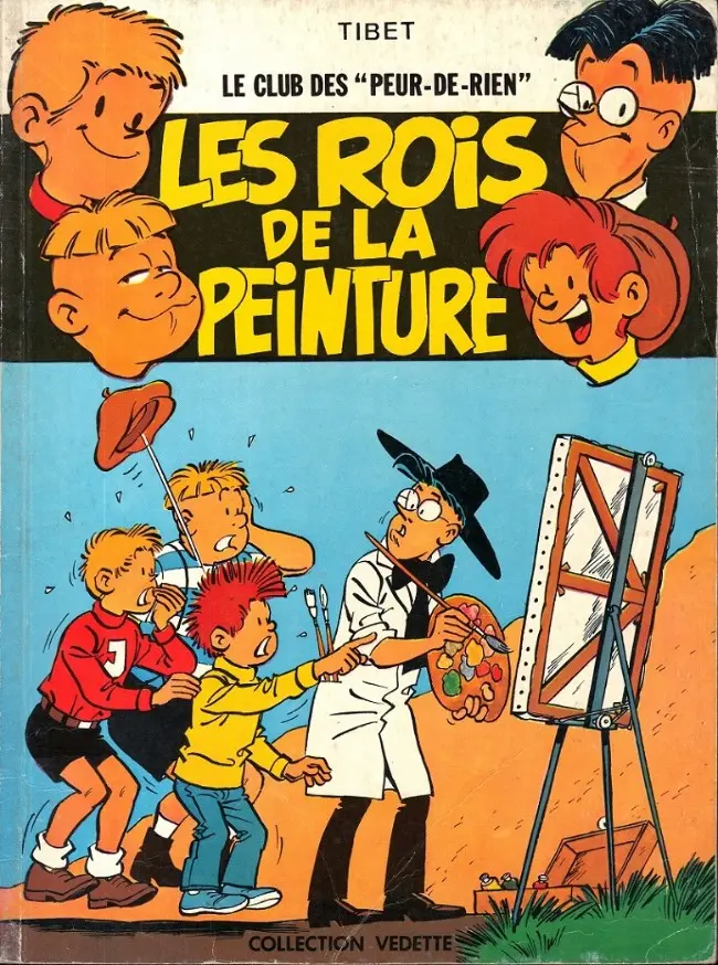 Couverture de l'album Le Club des Peur-de-rien Tome 4 Les rois de la peinture