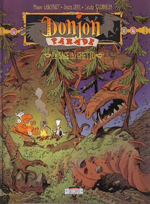 Couverture de l'album Donjon Parade Tome 2 Le sage du ghetto