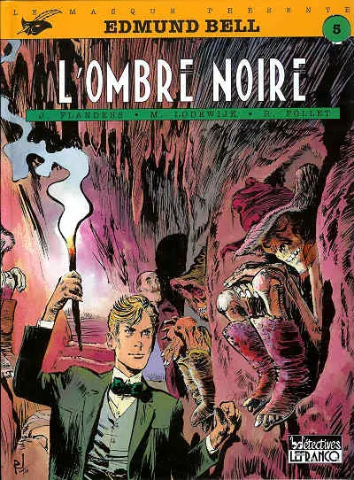 Couverture de l'album Les enquêtes d'Edmund Bell Tome 4 L'ombre noire
