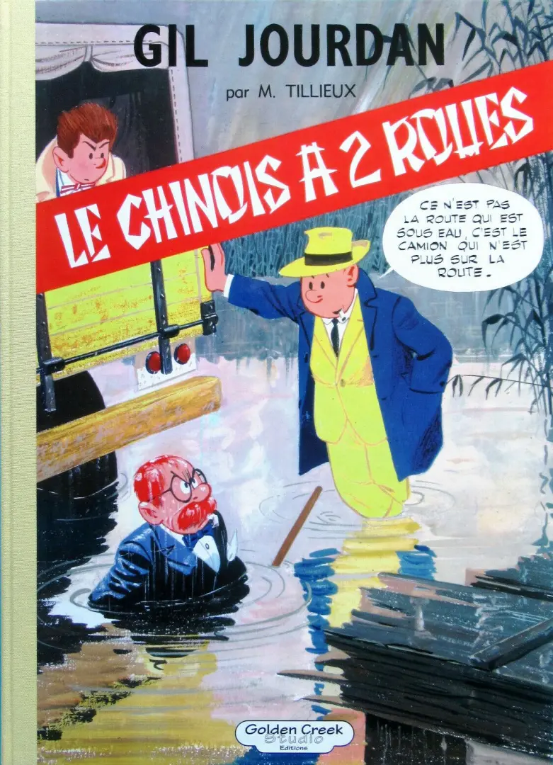 Couverture de l'album Gil Jourdan Tome 10 Le chinois à 2 roues