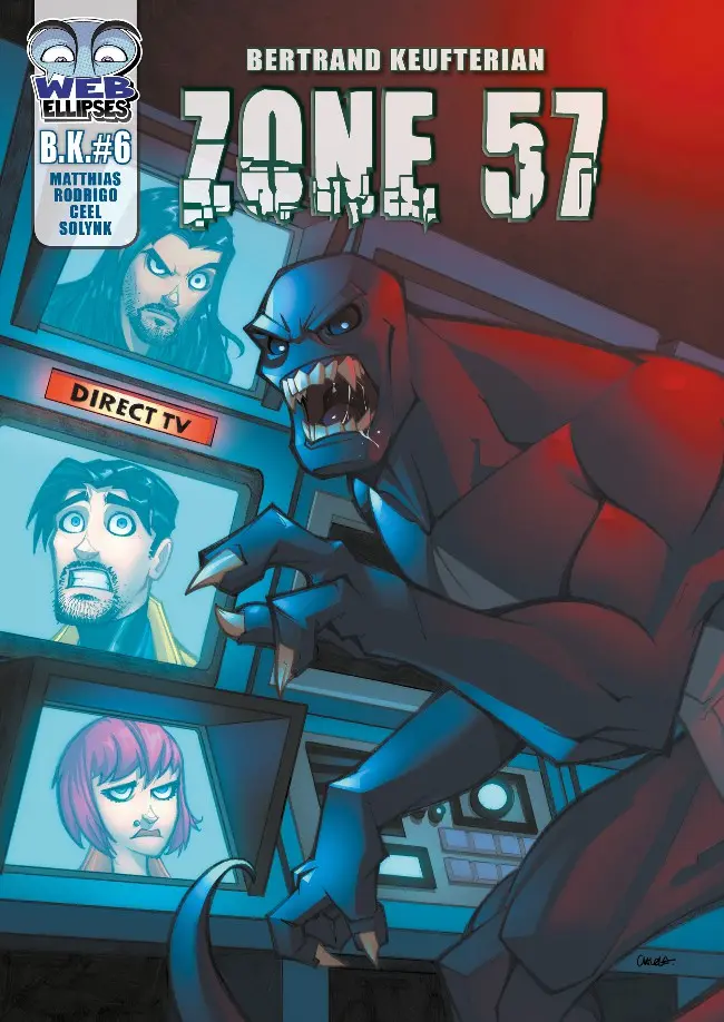 Couverture de l'album Les aventures de Bertrand Keufterian Tome 6 ZONE 57