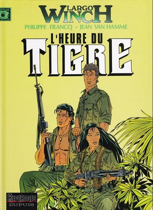 Couverture de l'album Largo Winch Tome 8 L'heure du tigre