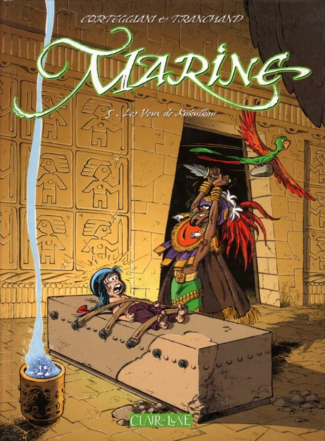 Couverture de l'album Marine Tome 5 Les Yeux de Kukulkan